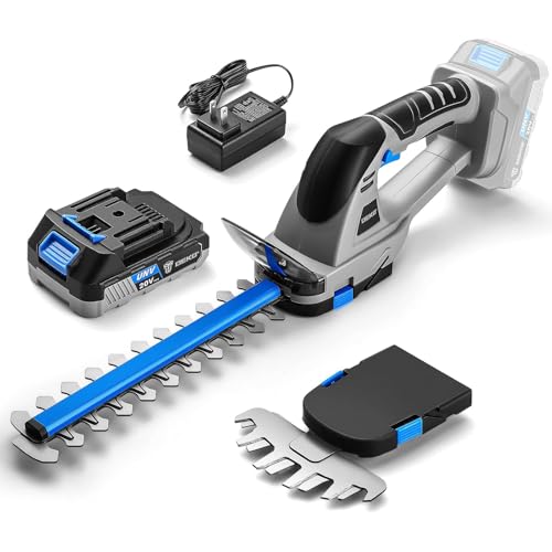 DEKOPRO Cortasetos Electrico 2 en 1
