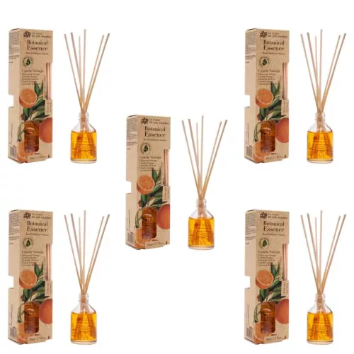 BricoLoco.com. Ambientador Mikado botánical canela naranja 50ml, pack de 5