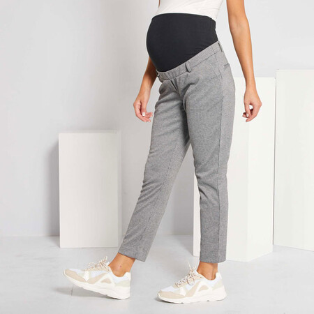 Pantalon Pitillo Premama Gris