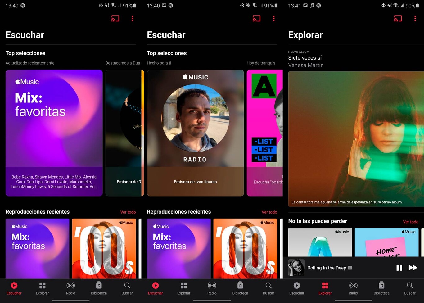 Apple actualiza su app Music para Android con un nuevo diseño y mejoras en la interfaz