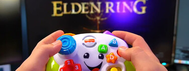 Jugar a Elden Ring con un mando de juguete espantoso es tan terrible como posible, y un streamer lo está haciendo 