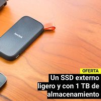 Con el precio de los SSD por las nubes, este SanDisk externo con 1 TB va a contracorriente con su descuento 
