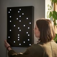 Ha destripado una lámpara LED de Ikea: ahora también es un juego de Tetris para enviciarse en los ratos de ocio