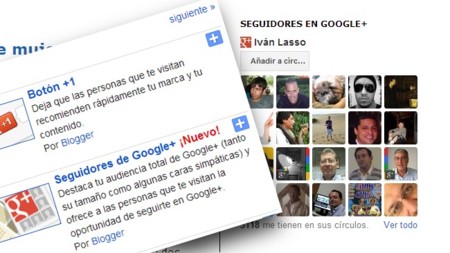 Blogger cuenta ahora con un gadget nativo que muestra nuestros seguidores en Google+