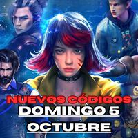 Códigos Free Fire Max hoy Domingo 5 de Octubre con recompensas gratuitas 