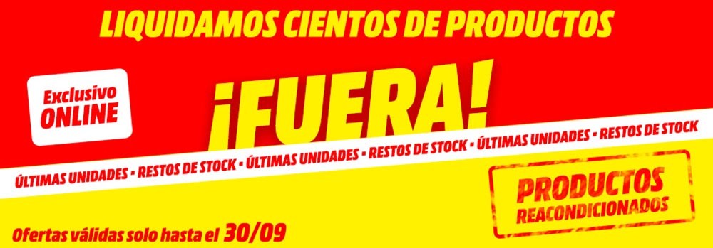 Oportunidades por liquidación en MediaMarkt: los precios más interesantes en productos reacondicionados