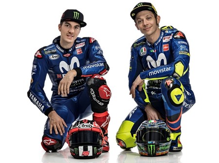 Vinales Rossi Presentacion Yamaha 2018