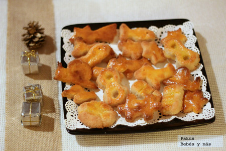 Mazapán casero. Receta de Navidad para hacer con los niños