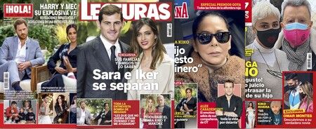 La separación de Iker Casillas y Sara Carbonero, la contundente respuesta de la Pantoja a su hijo Kiko y Matamoros y Makoke a prisión: Estas son las portadas de la semana del 10 de marzo