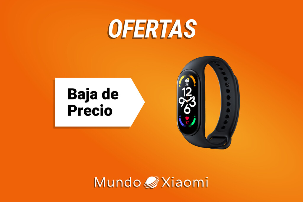 La mejor pulsera de actividad del mercado sigue bajando de precio: la Xiaomi Smart Band 7 está ahora por casi 20 euros menos en Amazon 
