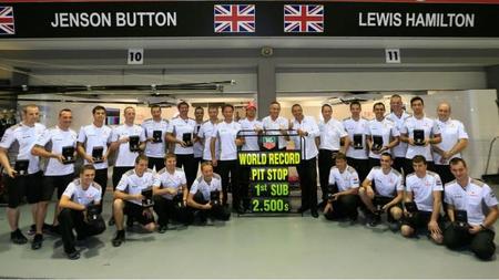 McLaren aspira a pit-stops de 2 segundos