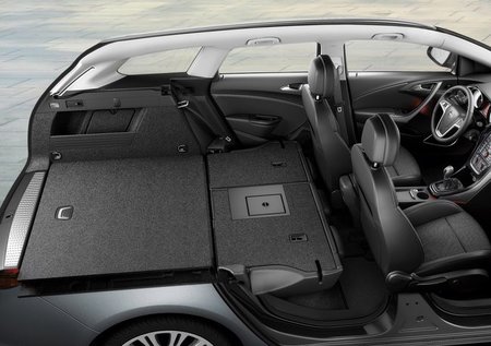 Detalle maletero Opel Astra 12