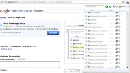 Gestiona tus documentos de Google Docs fácilmente desde Chrome