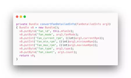 Pixel Stand ファン プロファイル コード 2