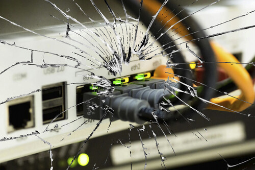 Caida Internet Nota Amazon Google