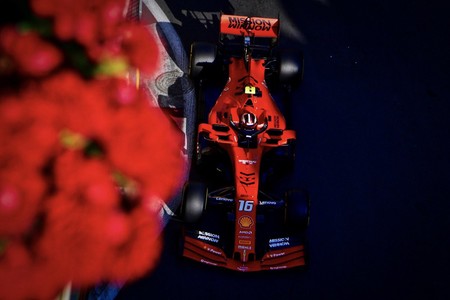 Charles Leclerc Baku Formula1 2019