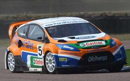 Andreas Eriksson y Marcus Gronholm en el Pikes Peak