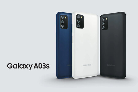 Samsung Galaxy A03s: un gama de entrada barato, con gran batería y lector de huellas