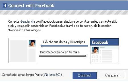 Conéctate a Genciencia con tu cuenta de Facebook