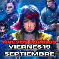 Códigos Free Fire Max hoy Viernes 19 de Septiembre con recompensas gratuitas 