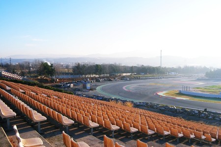 El Circuit de Barcelona-Catalunya ya está recuperando su trazado original, y reasfaltado completo