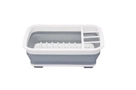 Ideal para caravanas o cocinas pequeñas: escurridor plegable Kitchen Craft por 16,92 euros en Amazon 