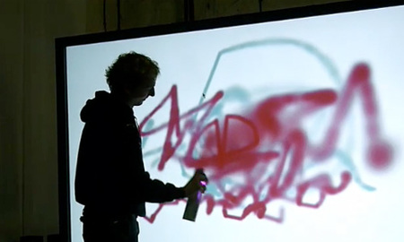 'WiiSpray Graffiti', la aplicación más molona hecha con el WiiMando
