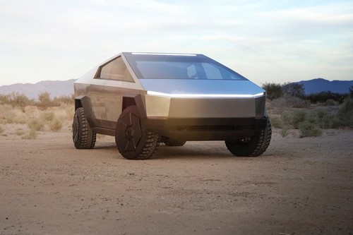Tesla Cybertruck: una pick-up eléctrica de 800+ km de autonomía, 0 a 100 km/h en 2.9 segundos y diseño ciencia ficción