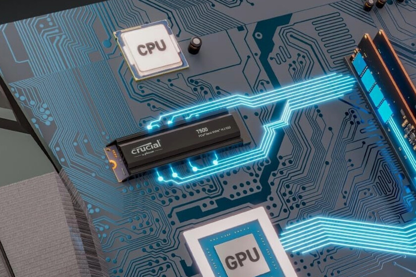 Crucial T500 SSD 1TB PCIe Gen4