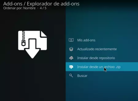 Instalar Addon Desde Zip Kodi