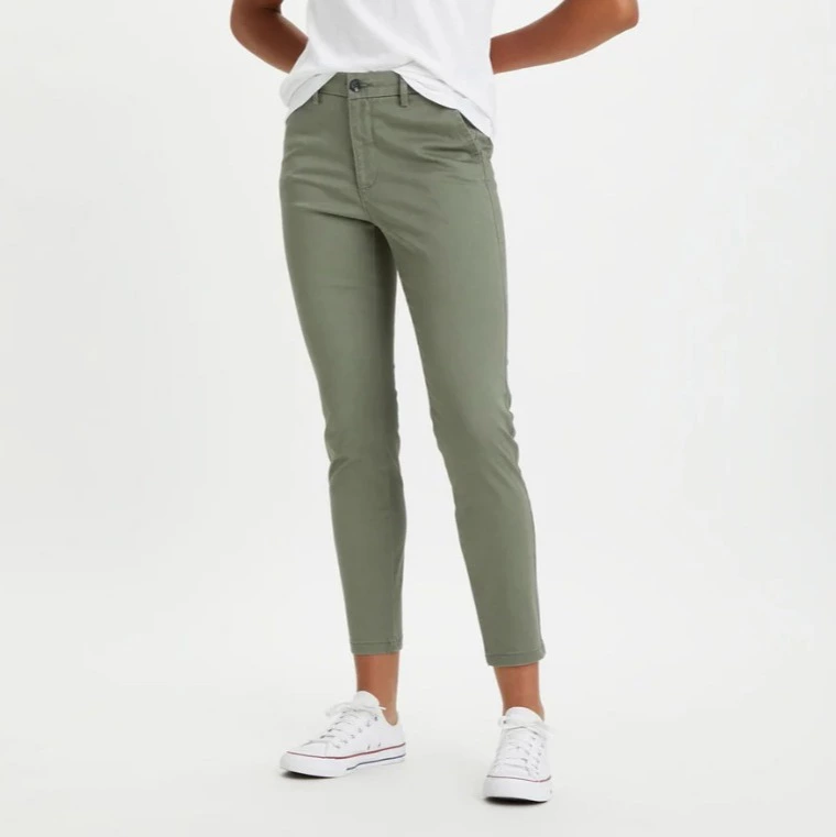 Women's Skinny Fit Chino Pants