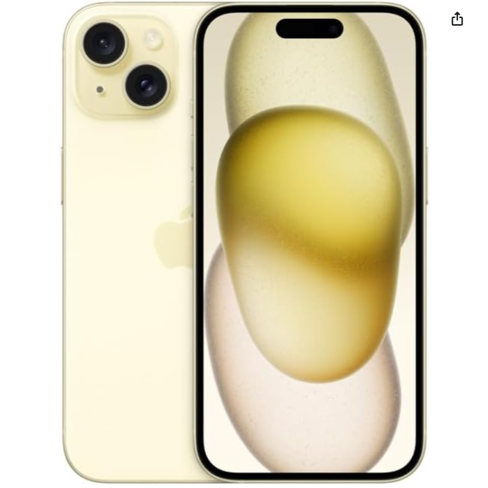 Apple iPhone 15 (128 GB) — Amarelo
