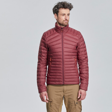 Plumifero De Montana Y Trekking Hombre Forclaz Mt100 Rojo