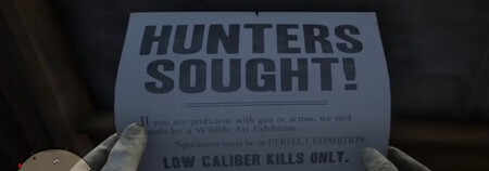 Peticiones Caza Rdr2