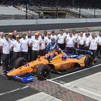 La chapuza de McLaren en Indianápolis: dos días parados por tener el coche mal pintado y un volante perdido