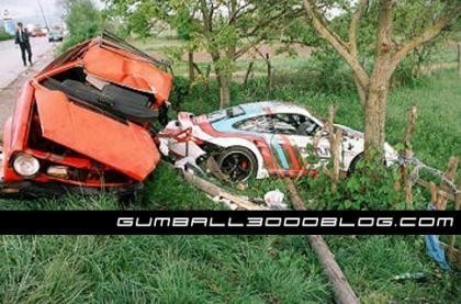 Accidente mortal en la Gumball 3000