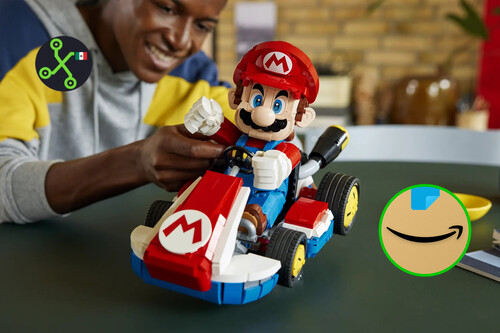 Lego Mario Kart Amazon Mexico Ofertas Descuentos Coleccionables Nintendo