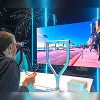 Samsung ha conseguido que una pantalla más pequeña que un sello llegue a los 40.000 nits. Y la ha puesto en unas gafas 