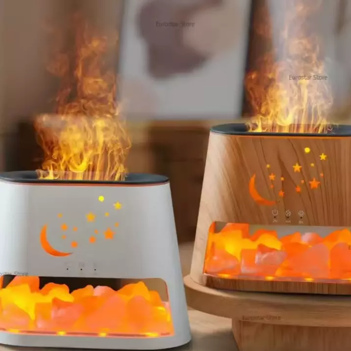 Difusor de aceite esencial de aromaterapia con sal del Himalaya