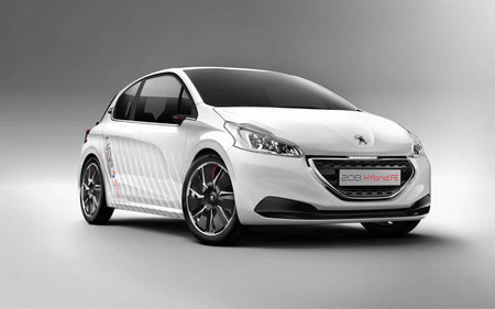 Peugeot 208 Hybrid FE Concept - hatchback con tecnología de Le Mans 