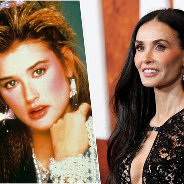 Demi Moore de joven hasta hoy: así ha cambiado a lo largo de los años