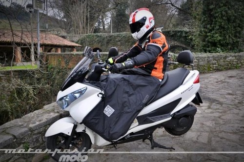 Cubrepiernas Tucano Urbano Termoscud, prueba