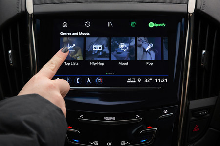 Spotify en cadillac