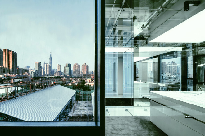 Las oficinas de cristal de SOHO en Shangai no tienen nada que esconder