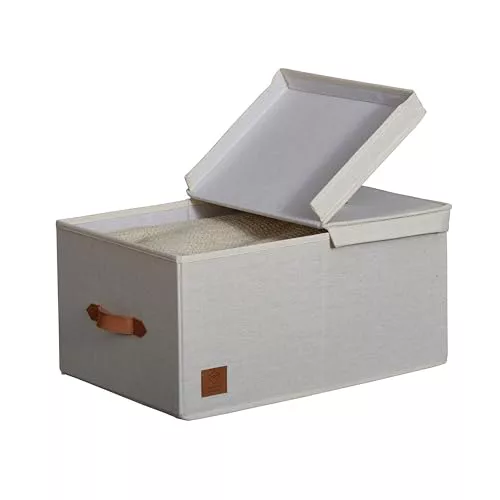 LOVE IT STORE IT Premium Caja de almacenaje con tapa de tela