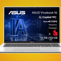 Laptop ASUS barata con 512 GB de almacenamiento y 16 GB de RAM. Perfecta para la escuela y el trabajo 