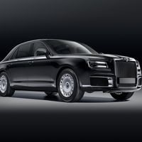 Este 'Rolls-Royce' ruso se llama Aurus Senat y es la versión civil de la limusina de Putin