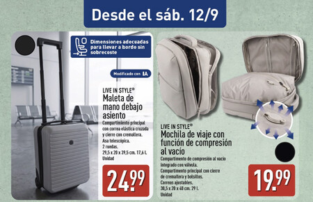 Mochila Y Maleta Aldi