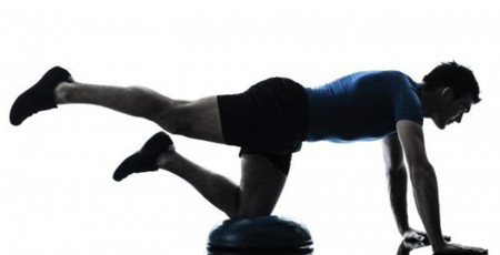Progresa en tu entrenamiento trabajando con bosu
