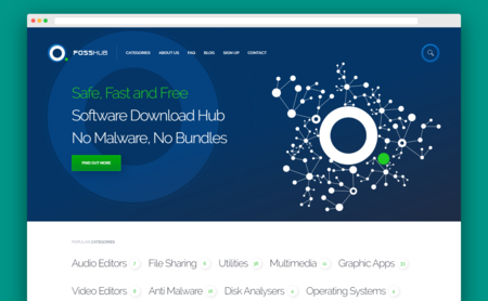 FossHub: una de las mejores webs para descargar software open source gratis, fácil y de forma segura